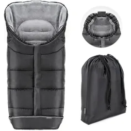 zamboo Fußsack für Joie Kinderwagen schwarz