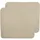 Meyco Baby Wickelauflagenbezug Frottee - 2er Pack - 85x75cm - Spannbetttuch Wickelunterlage - 80% Baumwolle - Oeko Tex zertifiziert - weich & hautfreundlich - waschmaschinenfest- Soft Sand