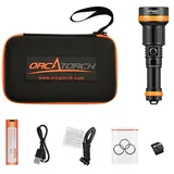 Orcatorch Zd710 Mk2 Tauchlampe - Black - 1500 Lumina