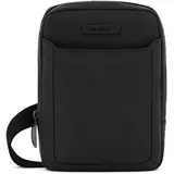 Piquadro Modus Umhängetasche Leder Schwarz