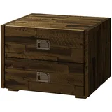 Hasena Factory Line Lica Akazie Massivholz 50x41x36 - Akazie Vintage brown
