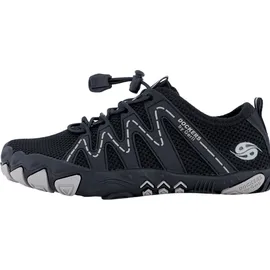 Dockers Barfußschuh grau/schwarz 34