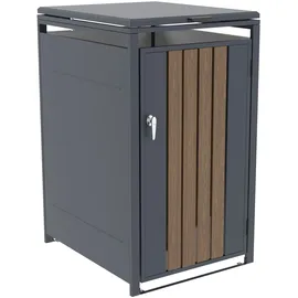 Konifera Mülltonnenbox Bilbao 68 x 80 x 117 cm grau