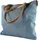 COLLEZIONE ALESSANDRO Schultertasche Patchwork aus Jeansstoff mit Leder Henkel von - blau