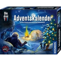 Kosmos Die drei ??? Adventskalender 2023 - Rätsel um das mysteriöse Schneemonster