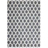 MeGusta Kurzflor Teppich Modern Grau Viskose 160x230 cm Elicia