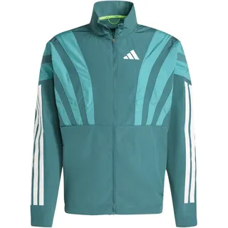 adidas Adizero Archive Running Herren Jacke, grün - L