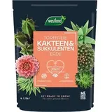 Westland Kakteen Sukkulenten Erde, torffrei, mit Dünger, 4 Liter