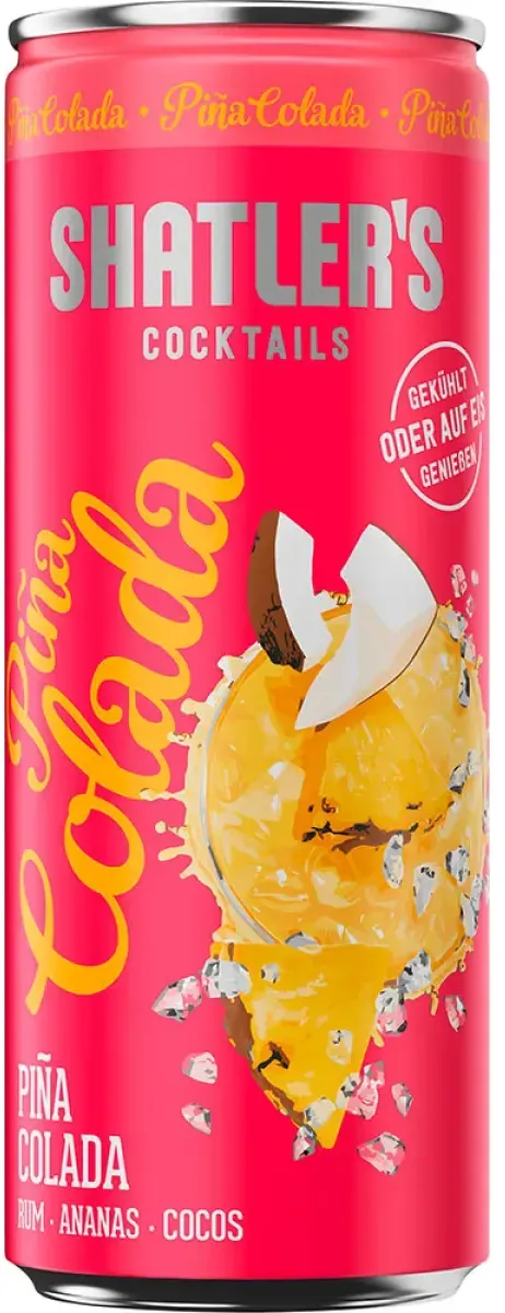 Shatler's Cocktails Pina Colada 10,1% vol. 0,25 l