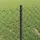 vidaXL Zaun 0,4 x 10 m Grau/Stahl