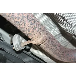HJS Reparaturhalter, Abgasanlage Halter, Schalldämpfer Abgasanlage,Halter, Mitte 60mm für FORD (1.745.547) (1.474.204) (1.481.248) 82 15 4318