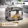 Cadoca® Cadoca faltbar Katzentransportbox Tier Transport Tierbox Größe XXL Grau