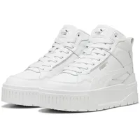 Puma Damen Karmen II Idol Mid Sneaker, White White Silver, 39 EU