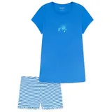 SCHIESSER Mädchen Schlafanzug kurz Pyjamaset, Aquarium_182635, 152