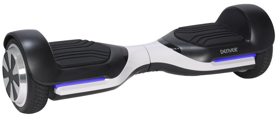 Denver Hoverboard HBO-6750 Weiß mit eingebauter wiederaufladbarer Batterie