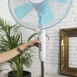 Cecotec EnergySilence 500 Standventilator weiß/blau