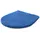 GRUND Melange, Wc-deckelbezug 47 x 50 cm, Blau-17231145 - Grund