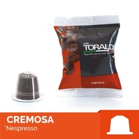 Toraldo Caffe Napoletano Cremosa Kaffeekapseln 100 Stück