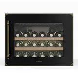 Klarstein Vinsider Victoria 28 Weinkühlschrank – 28 Flaschen, 1 Zone, 5–20°C, Touch-Bedienung, LED Vibrations- & UV-Schutz, leise, einbaufertig, schwarz