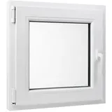 bravo the smart solution Kunststofffenster Dreh/Kipp 50 cm x 50 cm weiß