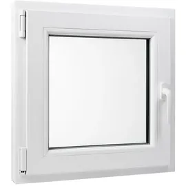 bravo the smart solution Kunststofffenster Dreh/Kipp 50 cm x 50 cm weiß