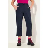 Ulla Popken Damen 7/8-Funktionshose schnelltrocknend Komfortbund türkisblau DE 44 / FR 46 (UK 18)