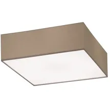 Brumberg SOFT CUBE 1 E27 quadratisch grau/hellbraun