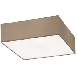 Brumberg SOFT CUBE 1 E27 quadratisch grau/hellbraun