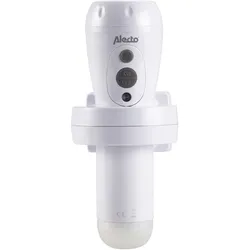 Alecto ATL-110 - Aufladbare LED-Taschenlampe/LED-Nachtlicht mit Sensor, Weiß