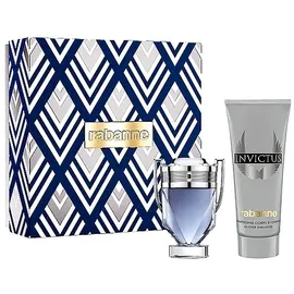 Paco Rabanne Invictus Eau de Toilette 50 ml + Shower Gel 100 ml Geschenkset 3