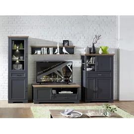 Innostyle Highboard Jasmin 93 x 150 cm Grau