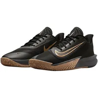 Nike Precision 7 Sneaker, Black Metallic Gold Parachute, 44.5