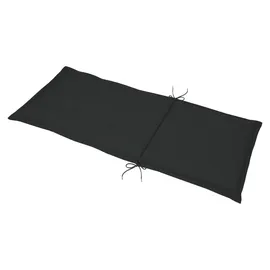Beautissu Hochlehner Auflage 120 x 50 x 6 cm grau 6 St.