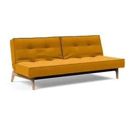 Innovation Splitback Klappsofa 115x210 cm - Schwarz