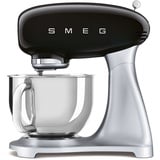 SMEG Küchenmaschine,Knetmaschine Rührmaschine mit Knethaken, 800,00 W, 4,80 l Schüssel, Edelstahl Schüssel, 6 Stufen Bedienfreundlich Mischen S...