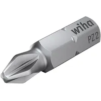 Wiha 07860 Kreuzschlitz-Bit PZ 2 Chrom-Vanadium Stahl gehärtet C
