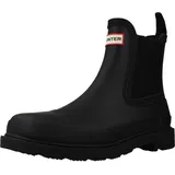 Hunter Commando Chelsea Boot, Schwarz, - Schwarz - 40,5