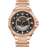 Bulova Precisionist X roségold Herren Armbanduhr 97D129