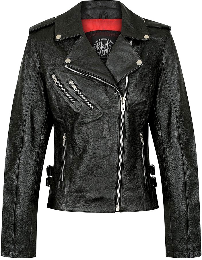 Black Arrow Gypsy leather jacket women, Article de 2e choix - Noir - L
