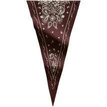 Marc O'Polo Halstuch im Diamond-Schnitt 125 cm x 30 cm braun