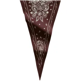 Marc O'Polo Halstuch im Diamond-Schnitt 125 cm x 30 cm braun