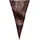 Marc O'Polo Halstuch im Diamond-Schnitt 125 cm x 30 cm braun