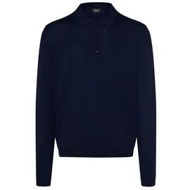 Maerz Muenchen Herren Pullover blau unifarben, blau, NOS