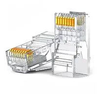 UGREEN 10x Stecker RJ45 8P8C Cat 6 transparent