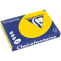 Clairefontaine Trophée, Universalpapier matt goldgelb