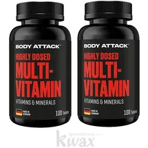 Body Attack Multivitamin - 100 Tabletten