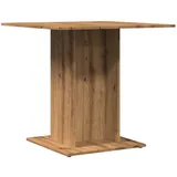 Esstisch Artisan-Eiche 80x80x75 cm Holzwerkstoff - Braun