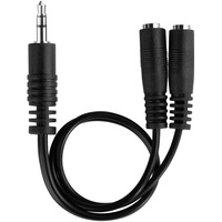 HDSupply LP-AA120 Audio-Kabel 0,1 m 3,5mm Stecker auf 2x