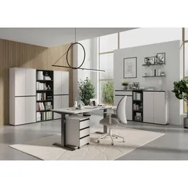 Germania Bedano Aktenschrank 81 x 40 x 120 cm kaschmir