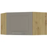 Feldmann-Wohnen Eckhängeschrank Kvantum 60 x 60 x 36 cm Beige